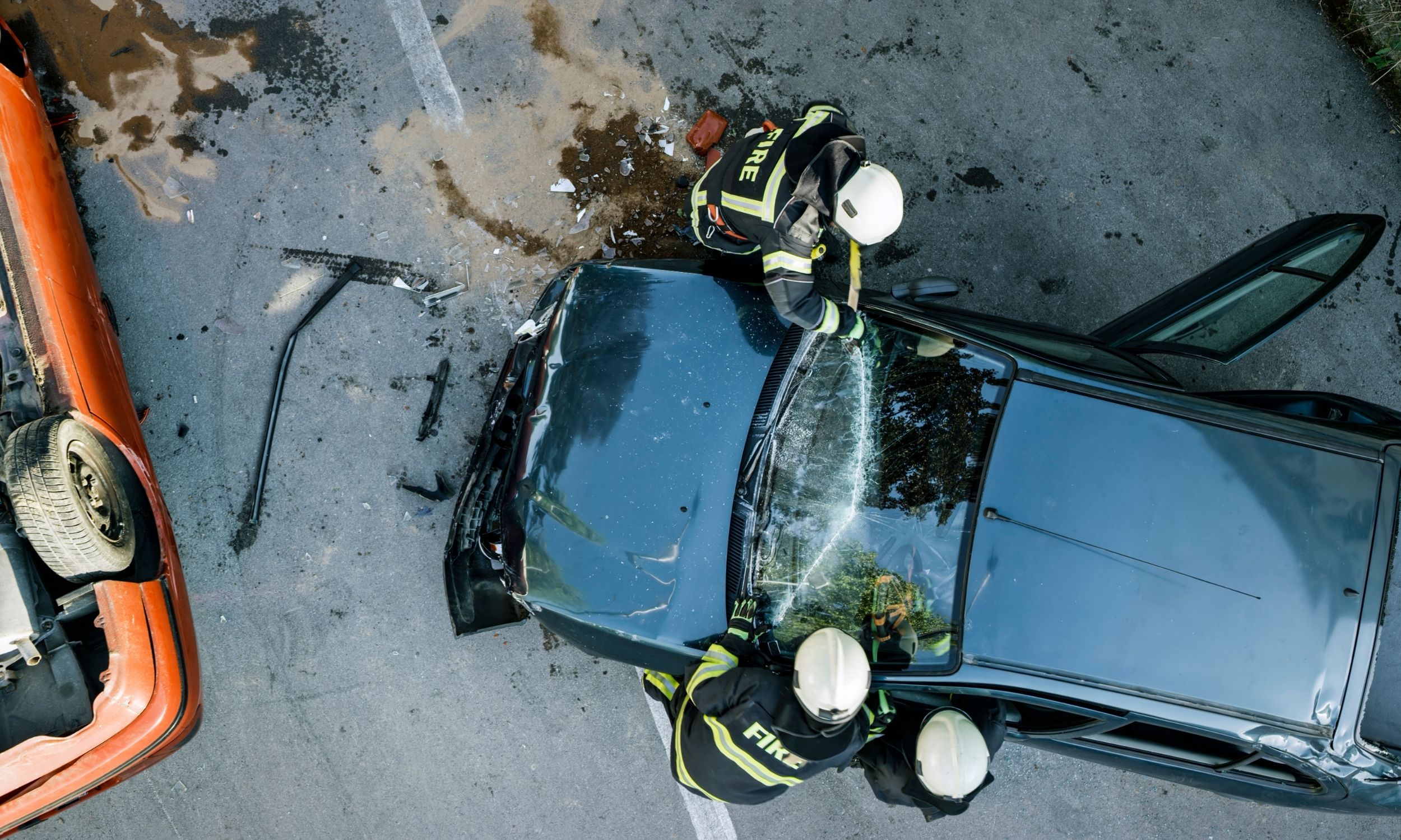 Car Crash Kills One and Causes Severe Disruptions