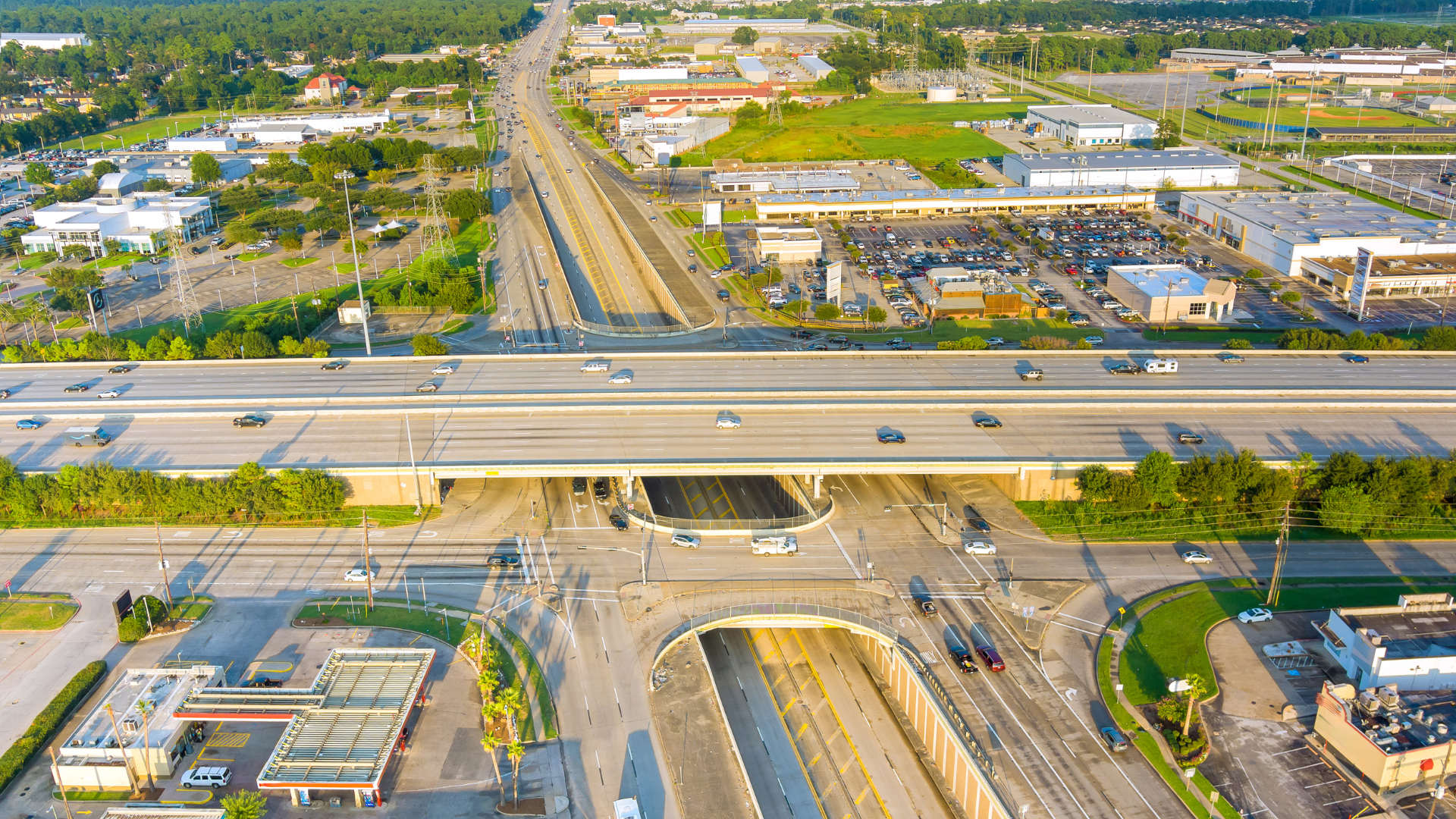 Fiery Houston Highway Crash Kills Two After Car Crashes Into Barricade
